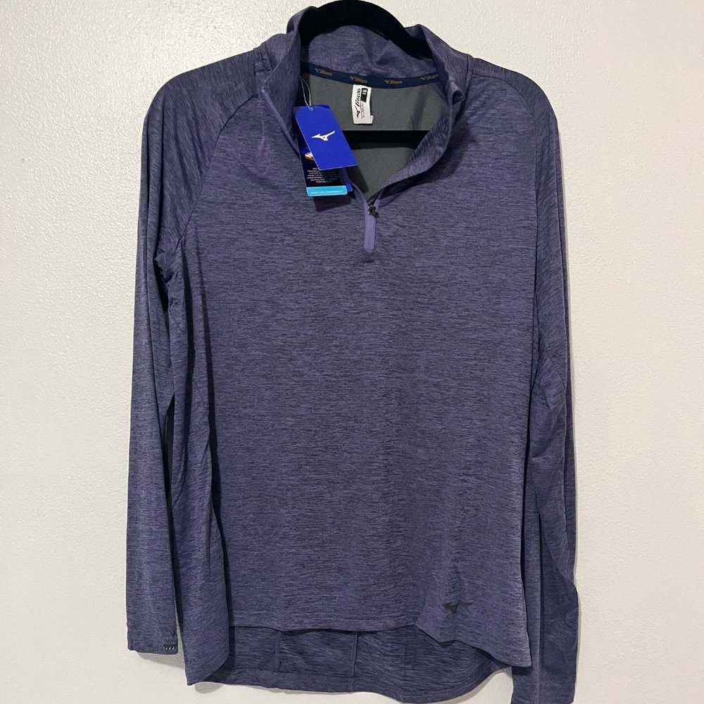 NWT Mizuno lightweight 1/4 zip pullover